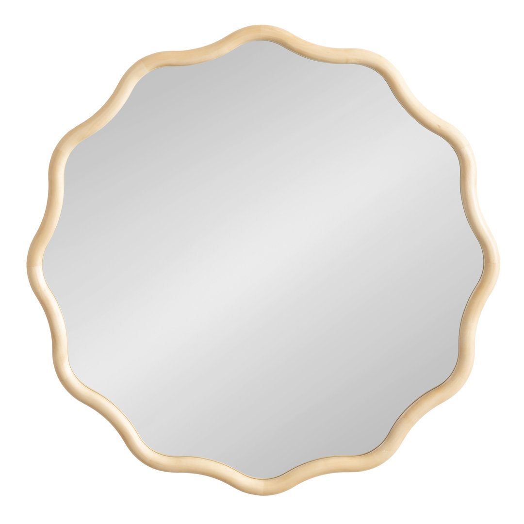 Melvina Solid Wood Bathroom / Vanity Mirror